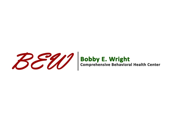 The logo for Bobby E. Write Comprehensive Behavioral Health Center, a Community partner, is displayed.