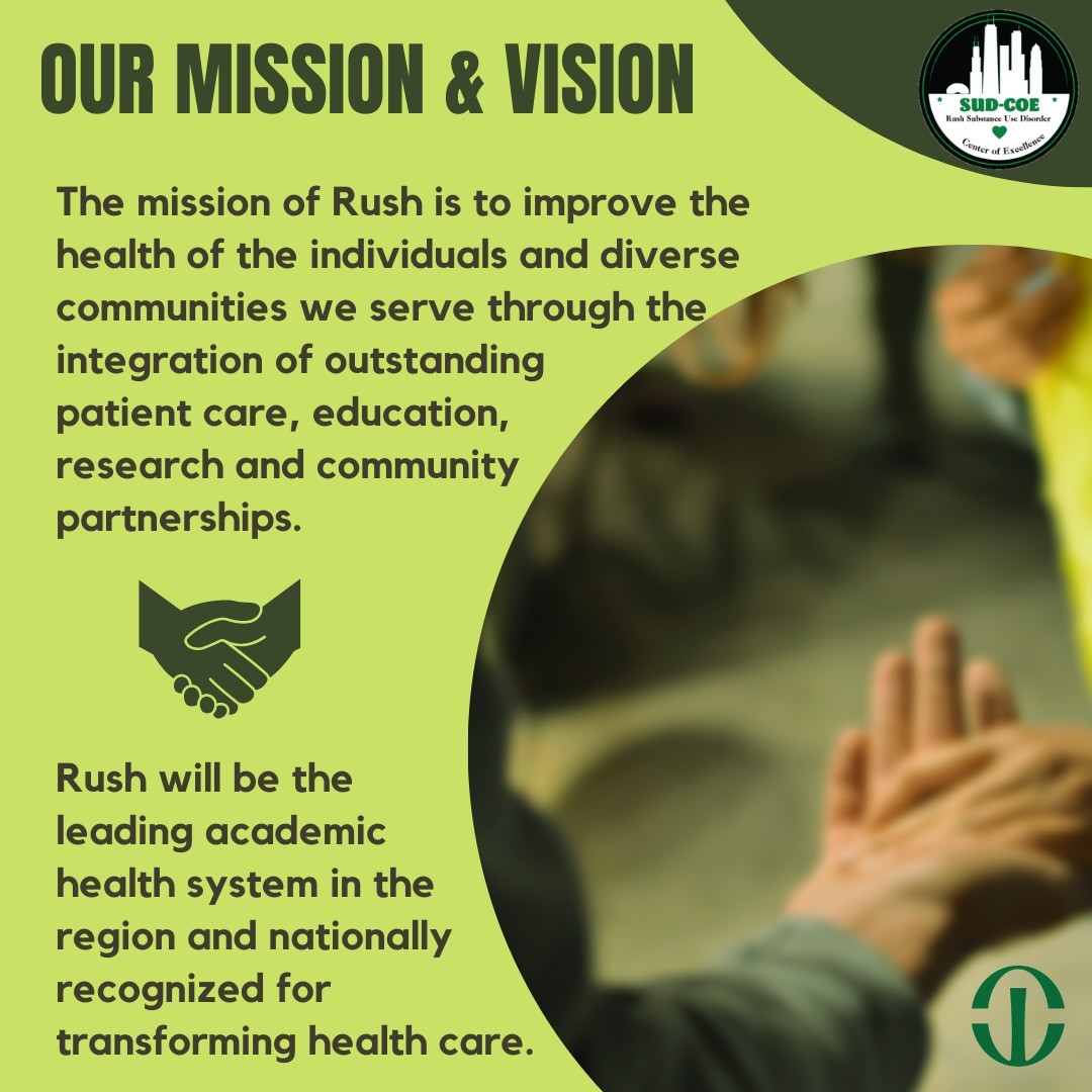 Rush Substance Use Disorder Center of Excellence